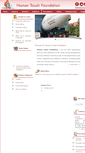 Mobile Screenshot of humantouchfoundation.com